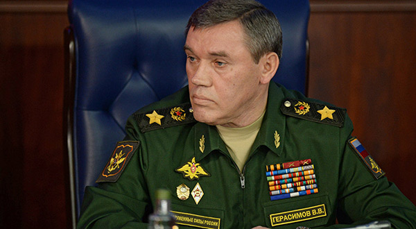Chief of the Russian General Staff Valery Gerasimov